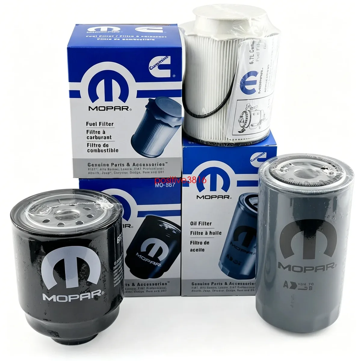Оригинальные масляные, топливные и воздушные фильтры Mopar